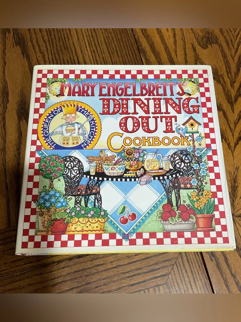 Mary Engelbreit Cookbooks: Dining Out & Christmas V 1.
